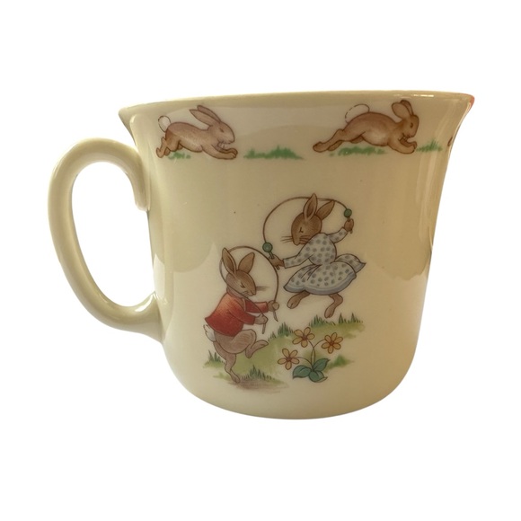 Vintage 1984 Royal Doulton Bunnykins Set - Picture 3 of 9